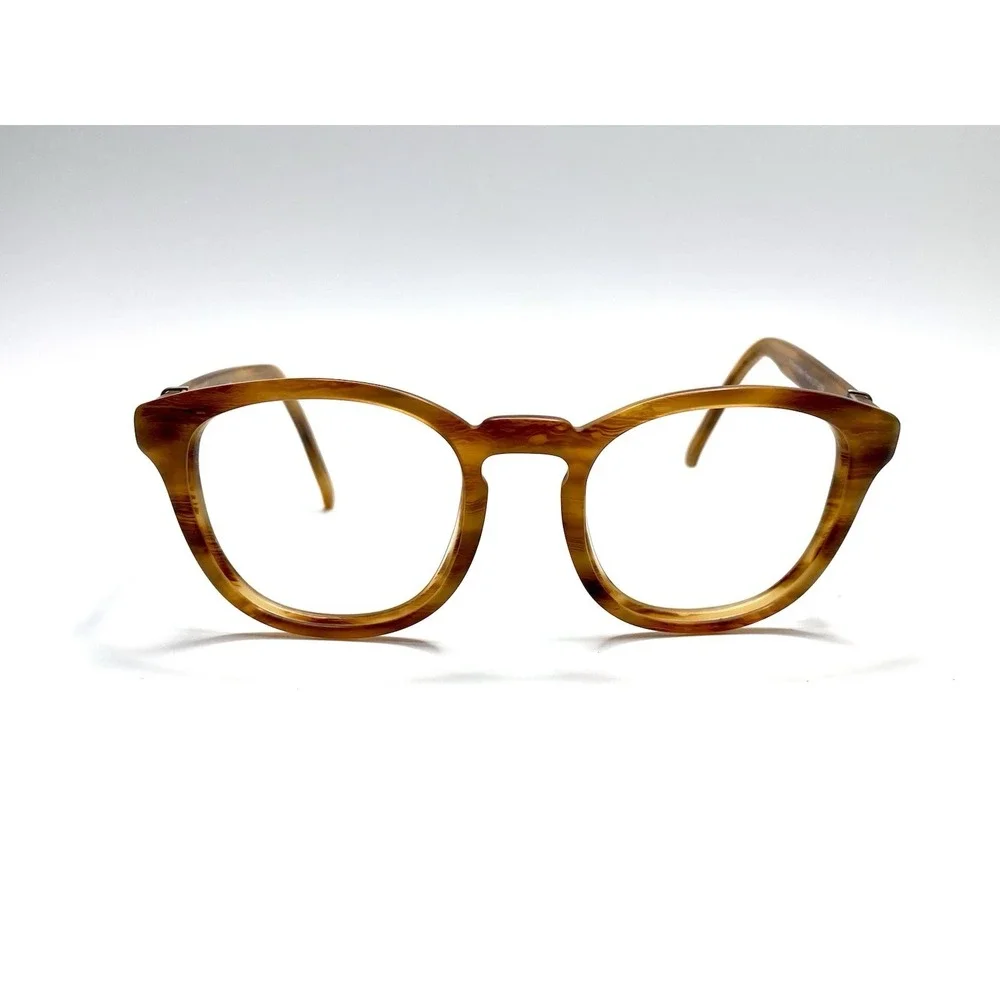 Robert Marc Brown Keyhole Bridge Square France Glasses 677-269M 49 16 135